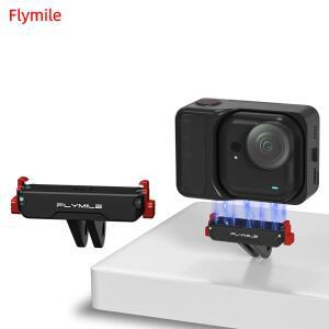 Insta360 GO 용 Flymile 퀵 릴리스 마운트 울트라 액세서리용 마그네틱 앵글 2프롱 어댑터
