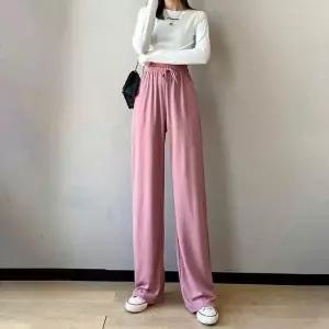 와이드팬츠 여성 밴딩 골지 바지 청바지 나팔바지 레깅스