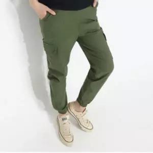조거팬츠 카고바지 여성 밴딩 통바지 데일리 캐주얼 트레이닝 팬츠