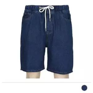 파오 허리밴딩 진청 데님 반바지 (여름) 5월초입고예정