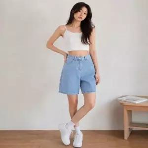 청반바지 하프팬츠 여름 데일리 기본 2컬러