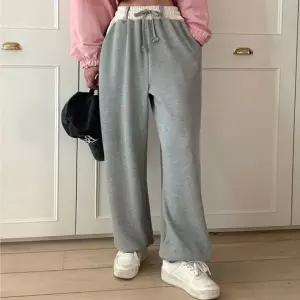 반바지 여성 골지 배색 밴딩 숏팬츠 홈웨어