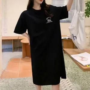 롱 원피스 여름 휴가룩 면 홈웨어 데일리룩