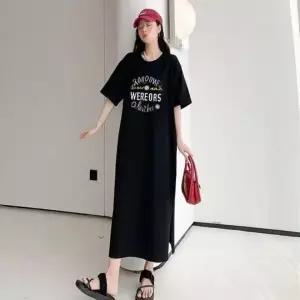 여성 반팔 원피스 여름 임부복 캐주얼 데일리룩