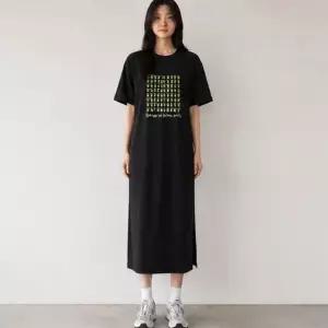 여성 원피스 롱드레스 루즈핏 반팔 스커트 데일리 체형보정 홈웨어