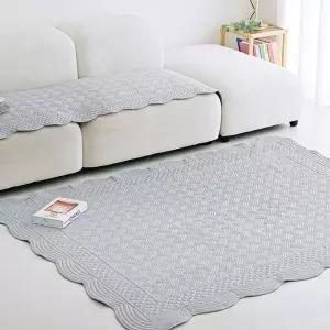 슈마켓 마로 렌징 모달 워싱러그 Q 160x210cm 그레이