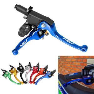 바이크 오토바이 CNC 클러치 레버세트 ASV 접이식 브레이크 KTM 혼다 가와사키 야마하 호환 XR50 피트 더트