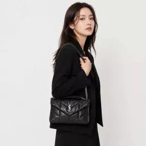 [생로랑] 숄더백 푸퍼 토이 블랙 759337 1EL00 1000 157550231