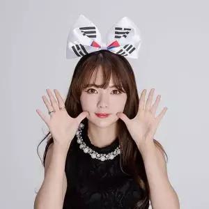 점보태극기 머리띠 헤어밴드 응원용품 파티용품