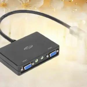 넷메이트 NMJSDPV22 DisplayPort to 2xVGA 분배기