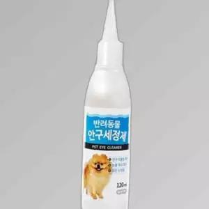 강아지 펫퍼스 안구 세정제 120ml 고양이 눈세정 1P