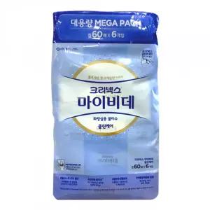 크리넥스 마이비데 캡형 60매 x 6T