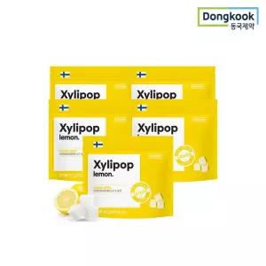 [동국제약] 자일리팝 자일리톨 캔디 레몬 30g x 5봉