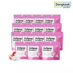 [동국제약] 자일리팝 자일리톨 캔디 딸기 30g x 15봉