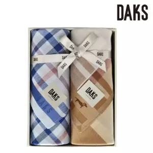 닥스 DES1103 남성 손수건 남녀 2매 세트 73 DEN2102 95 LE1221869080