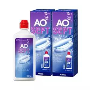 [옵티프리] 렌즈세척액 에이오셉 플러스 360ml 2개