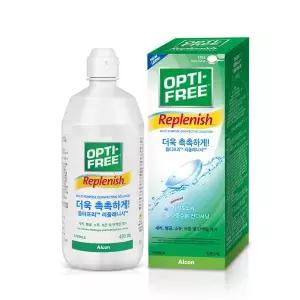 [옵티프리] 렌즈세척액 리플레니시 420ml 1개