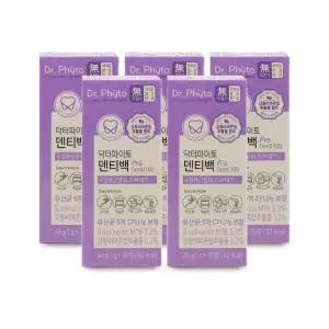 닥터파이토 덴티백 PRO 구강유산균 1g x 30정 X 5박스 I W