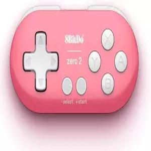 Nintendo Switch Windows Android 및 macOS용 Nargos 8Bitdo Zero 2 블루투스 키 체인 크기 미니