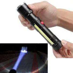 LED COB 줌 자석 랜턴 캠핑 작업 손전등 후레쉬