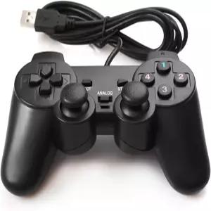 Windows PC용 USB 유선 게임 컨트롤러/Raspberry Pi 리모컨 게임패드 게이밍 조이패드 노트북용 듀얼 진동