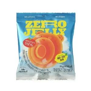 마이노멀 제로젤리 제로베어 레몬 사과 자몽 혼합맛, 38g, 8개