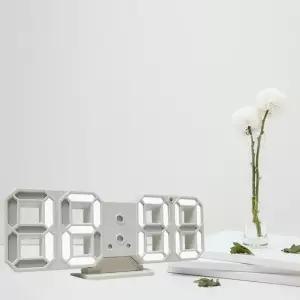 3D SIMPLE LED시계 이우 무소음 알람시계 이쁜 탁상