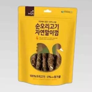 치석 입냄새감소 애견껌 스트레스해소 오리고기 200g