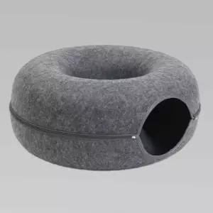 고양이 도넛 터널 숨숨집(60cm) 다묘 캣터널하우스