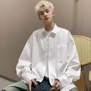 깔끔한 무지 긴팔 기본 셔츠 정장 슬랙스 캐주얼 남성