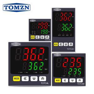 TOMZN 디지털 PID 온도 조절기 듀얼 출력 범용 컨트롤러 레귤레이터 SSR AC110V 220V 오븐 가마