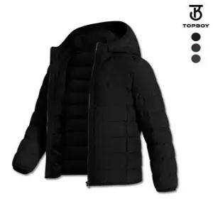 [탑보이][탑보이] 심리스 후드 초경량 패딩점퍼 (JW523)