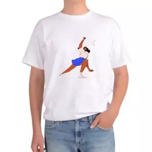 반팔티 배드민턴 이 BADMINTON 라켓 셔틀콕 가족티