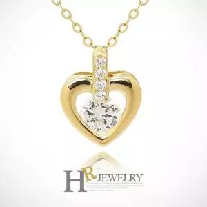 [호림쥬얼리]14K Gold 골드펜던트 히트_예쁜(HR)14K 아테네 하트 펜던트