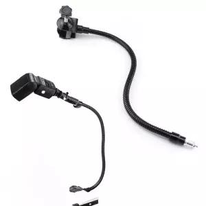 액션캠 카메라 조명 1/4 나사 플렉시블 거 DSLR LED