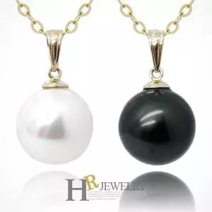 [호림쥬얼리]14K정품)심플)예쁜(HR)14K 10mm 핵진주 펜던트(택1)