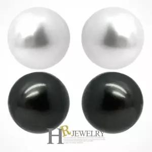 [호림쥬얼리]14K정품)심플)예쁜(HR)14K 10mm 핵진주 귀걸이(택1)