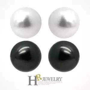[호림쥬얼리]14K정품)심플)예쁜(HR)14K 8mm 핵진주 귀걸이(택1)