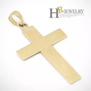 [호림쥬얼리]14K gold 골드펜던트 예쁜(HR)14K 심플 크로스 펜던트(대)