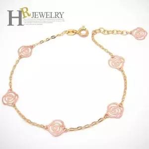 [호림쥬얼리]14K Gold 골드팔찌 세련_예쁜(HR)14K 베르사이유 로즈 팔찌