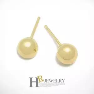 [호림쥬얼리]14K정품)히트)기본(HR)14K 민볼 시리즈 귀걸이(5mm)