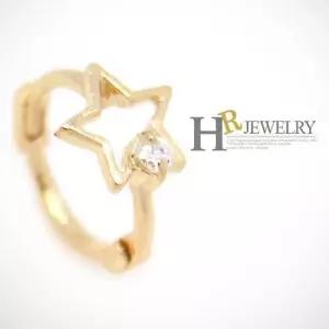 [호림쥬얼리]14K정품)히트)한쪽(HR)14K 오리온 큐빅 귀찌(1pcs)
