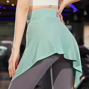 요가힙커버 레깅스 랩스커트 치마 커버업 체형옷 바지