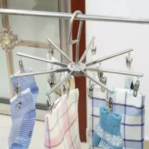 아무 양말 집게 건조대 걸이 베란다 빨래 스테인레스
