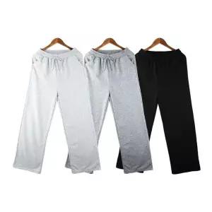 남성 기본 이우 추리닝 바지 심플 무지 와 남자통
