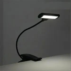 집게형 LED 이우 램프 조명 휴대용 독서등 Flexible