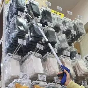 접이식 신발정리 쓰레기 위아 청소 긴집게 물건