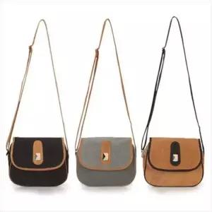 염색 아무 크로스백 C형 크로스가방 전톤가 여성 전통