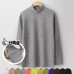 [엠엔씨][MNC] 골지 스판 반폴라티 (MDLT499LW)