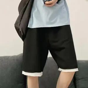 남성 레이어드 데일리 캐주얼 5부 미우 반 반바지